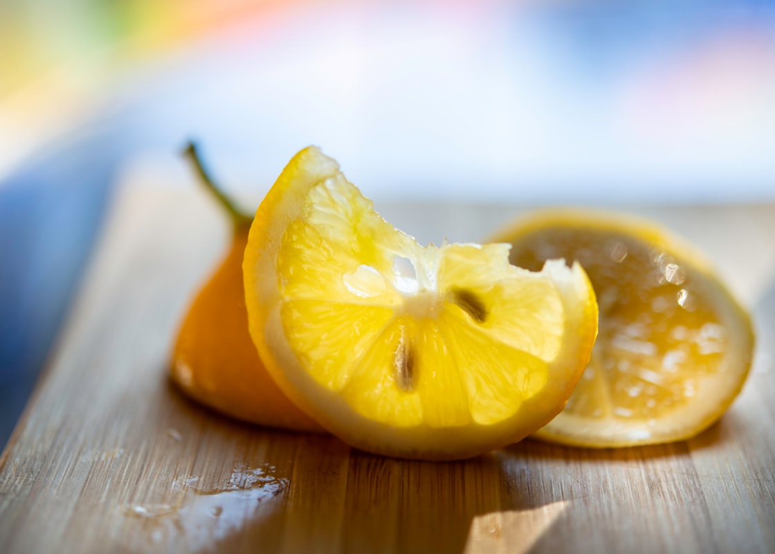 Agrumi freschi con vitamina C